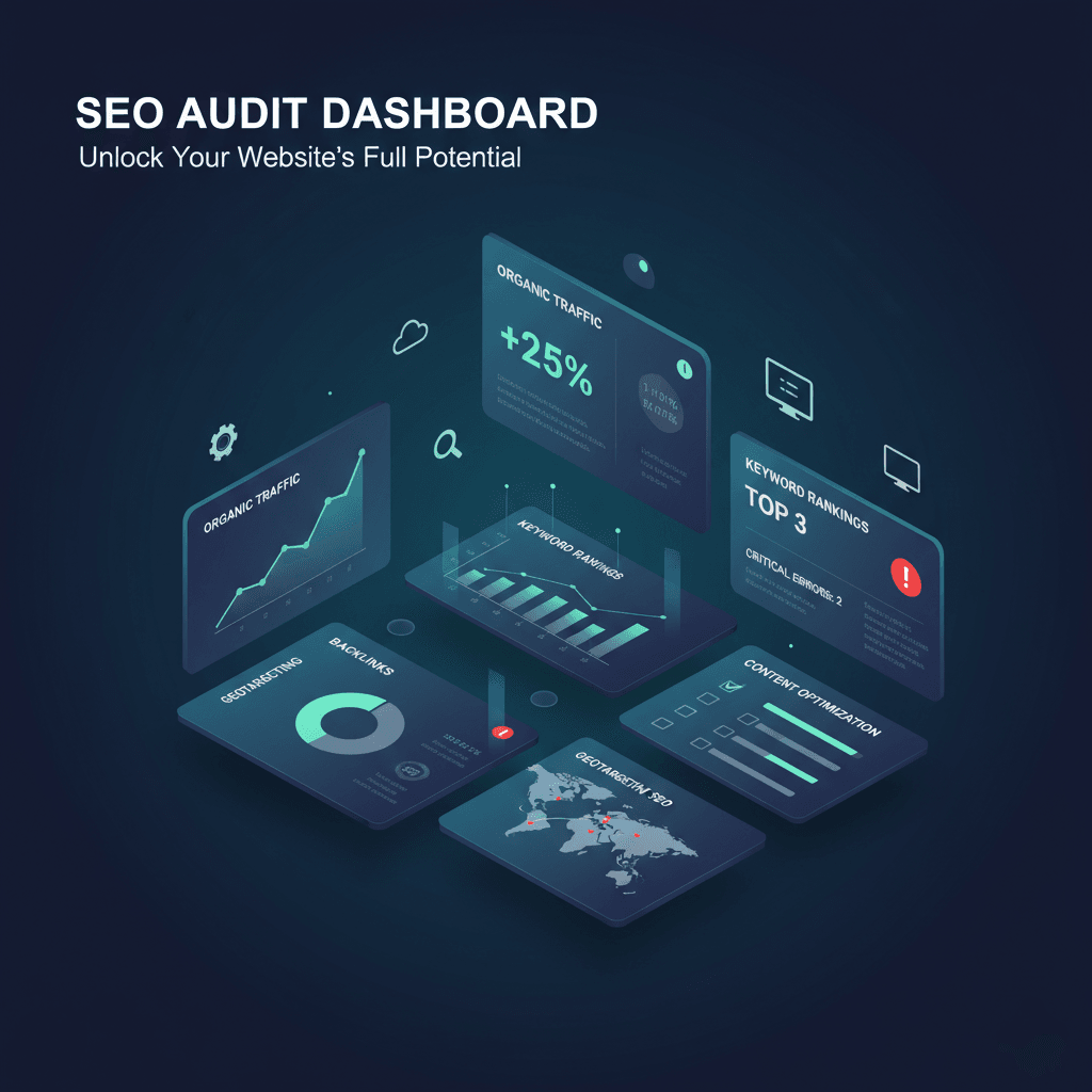 A Beginner's Guide to SEO Website Audits 3 SEO Audit Dashboard