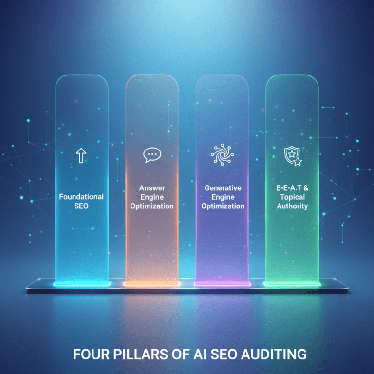 Four Pillars of AI SEO Auditing