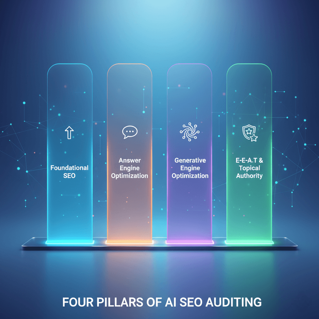 Four Pillars of AI SEO Auditing